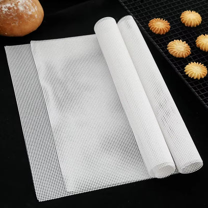 Silicone Baking Mat 6 Sizes Pastry Baking Oilpaper Heat-Resistant Pad Silicone Steamer Non-Stick Dim Sum Paper Pad Kitchen Tools