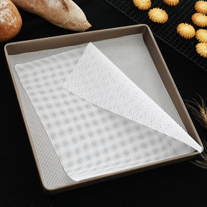 Silicone Baking Mat 6 Sizes Pastry Baking Oilpaper Heat-Resistant Pad Silicone Steamer Non-Stick Dim Sum Paper Pad Kitchen Tools